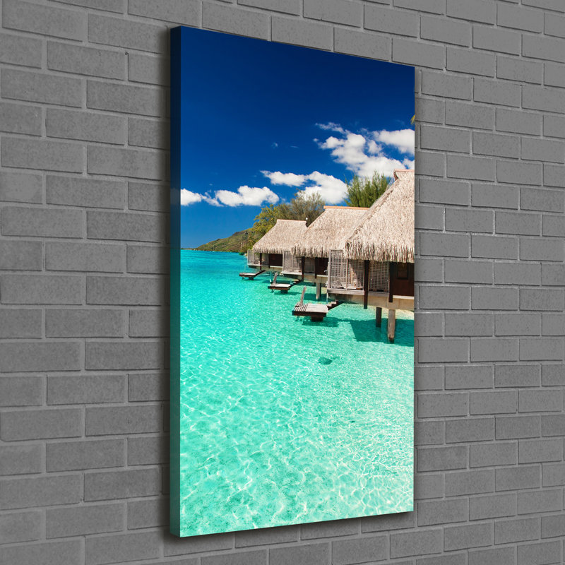 Fruit With Ice - Wrapped Canvas Print