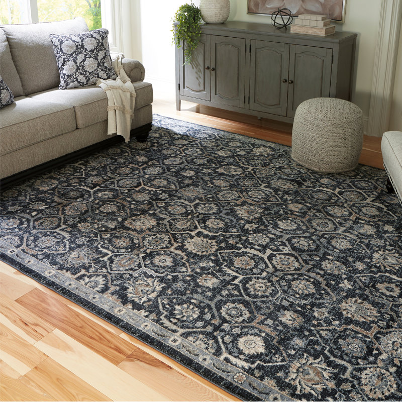 Albermarle Floral Indoor Rug, Rectangle 7'10" x 10'6"