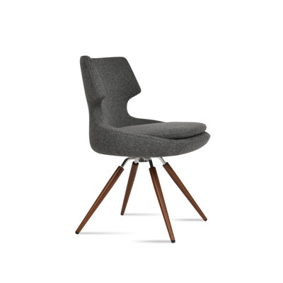 Chaise d'appoint pivotante carotte Patara