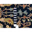 Tapis bleu doux en laine noué à la main 8 pi 1 po x 10 pi 1 po D7C08E815F664AE4B0F1634693D676E1