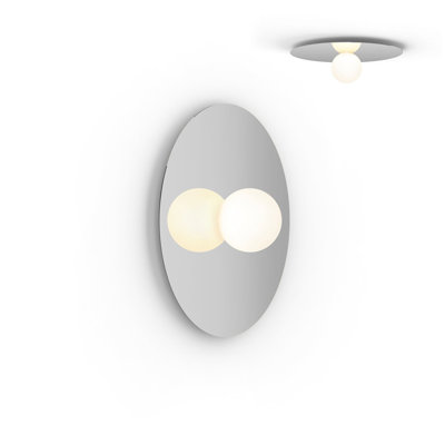 Bola Disc Single Light Flush Mount