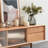 Modern minimalist TV stand and audiovisual cabinet