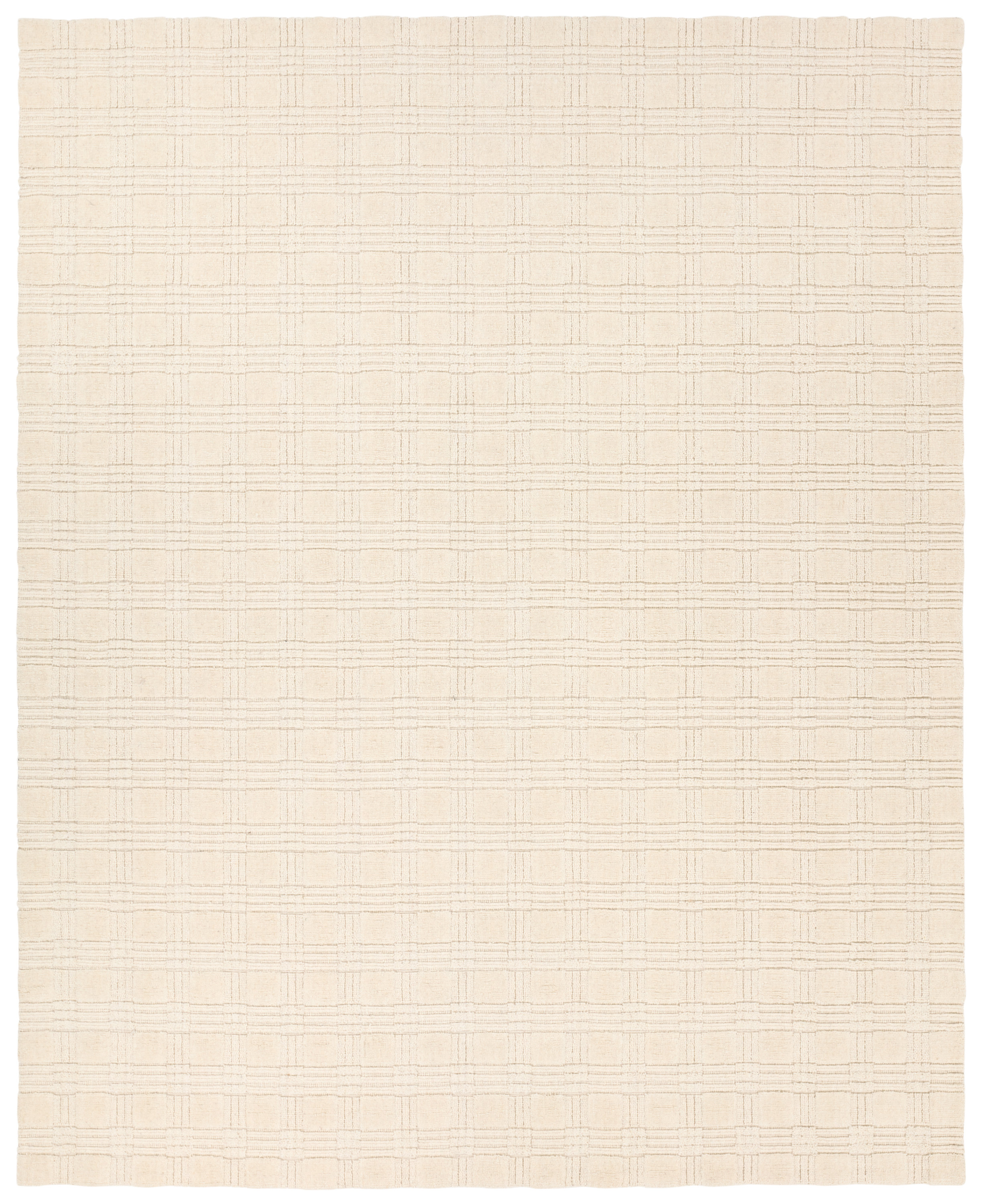 Rowena Rug Hokku Designs Rowena TOK01 Handmade Stripes Ivory Area Rug | Wayfair