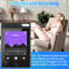 Lecteurs MP3 64 Go, lecteur de musique avec haut-parleur HD intégré, radio FM, enregistreur de voix, livre électronique, son hifi, écran tactile, idéal pour le sport