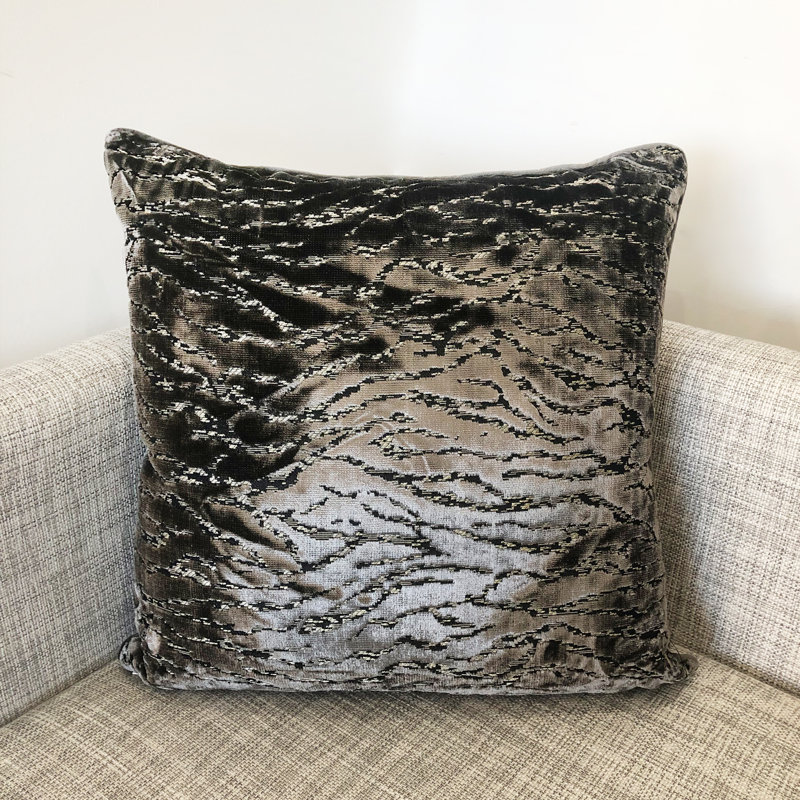 Square Pillow Cover & Insert, Charcoal