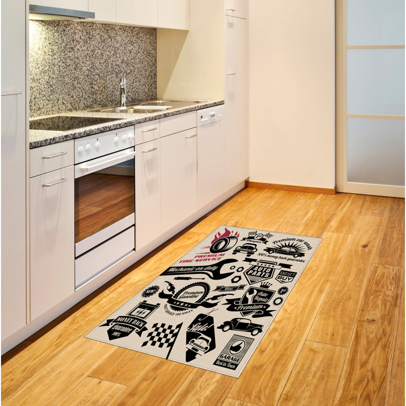 Retro High Density Long Fiber Poly Threads Decorative Area Rug Carpet, Rectangle 2'7" x 5'