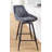 Lakyia Swivel Upholstered Counter Stool with Metal Frame-101380302