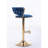 Bar Stools,with Chrome Footrest and Base Swivel Height Adjustable-1402367581