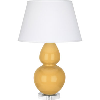Lampe de table double gourde 30 po