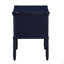 Table de chevet 2 tiroirs - bleu minuit-590231486