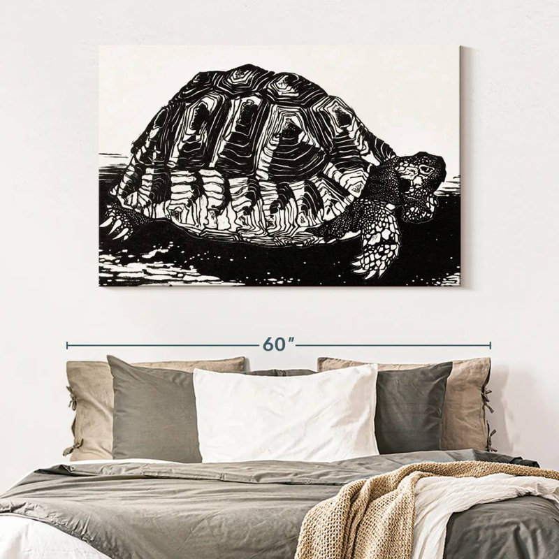 Brampt The Turtle, 34" H x 51" W