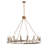 Dassler 16-Light Classic Adjustable Wheel-Shaped Chandelier