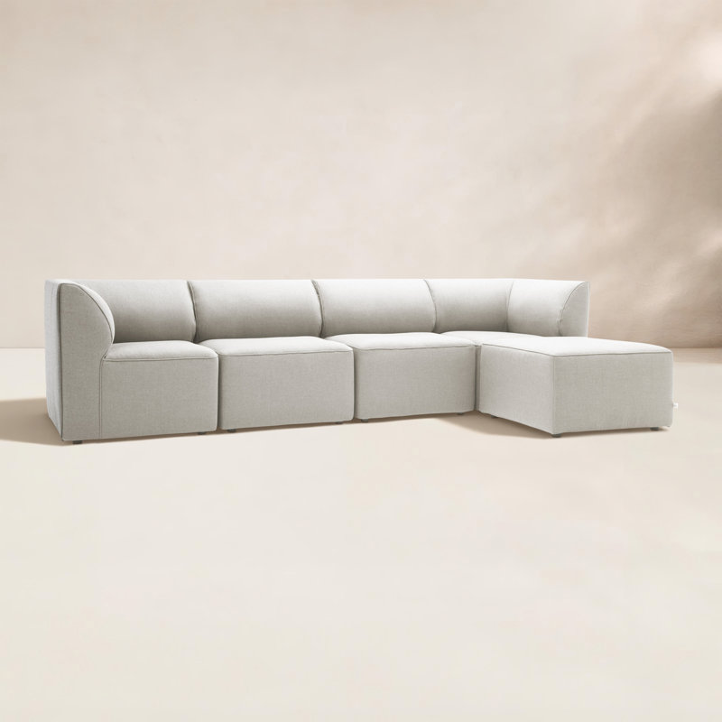 Canapé modulaire d'extérieur 6 pièces Big Joe, 5, Fonte d'argent de qualité supérieure