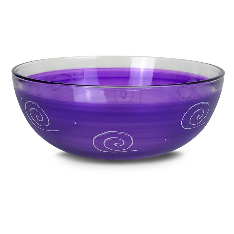 Bol péruvien Splendor Byrl 6 po, H 6 po x l 6 po, Mauve
