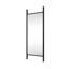Miroir rectangulaire polyvalent robuste en bois massif