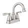Moen Banbury 4 in. Centerset Double Handle Bathroom Faucet