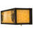 Rustic Lodge Flush Mounted Sconce