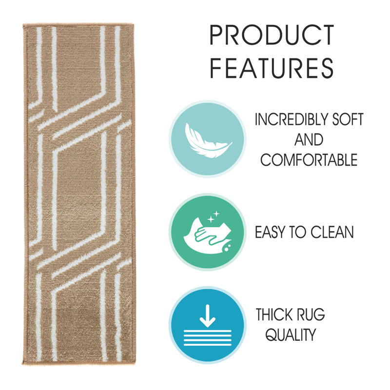 Non-Slip Stair Tread, Beige