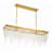 Howden 6 - Light Unique/Statement Rectangle/Square Pendant with Wrought Iron Accents