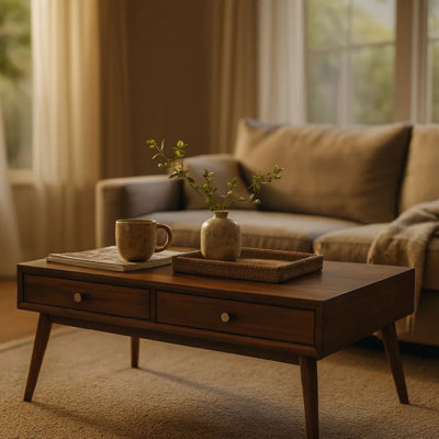 Table basse avec rangement parinaaz