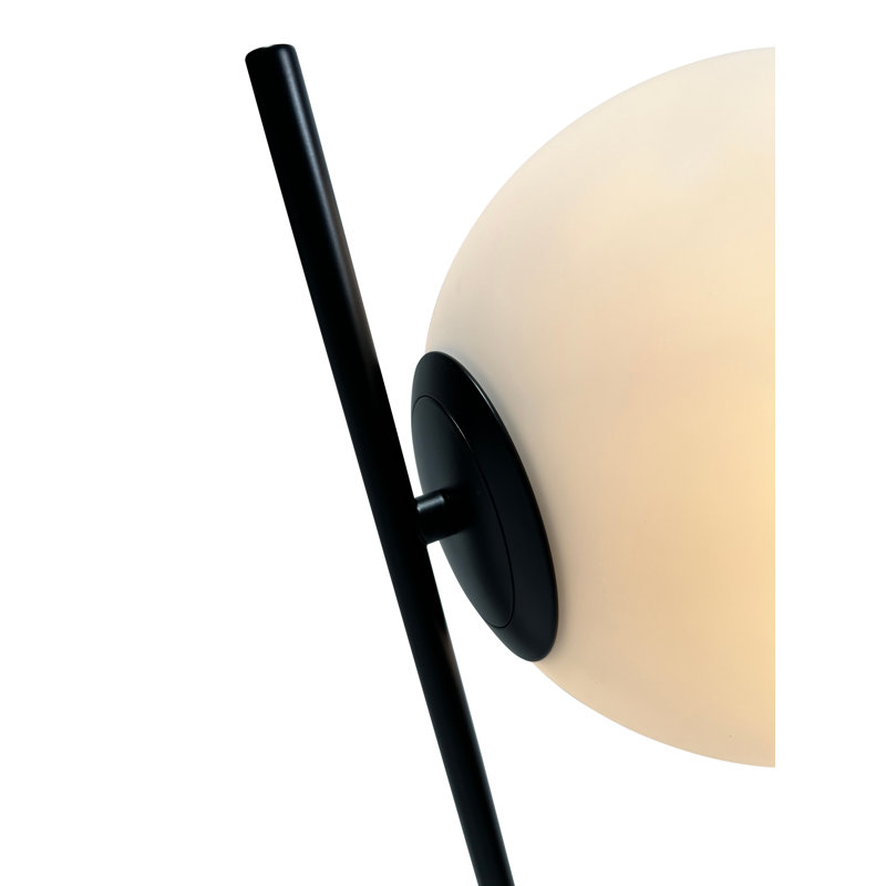 Lampe de table 20 po Mertens, Noir