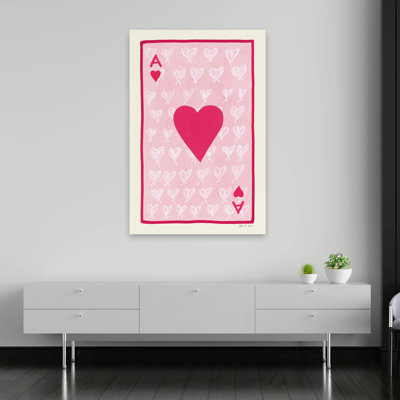 Ace of Hearts Art, art abstrait contemporain