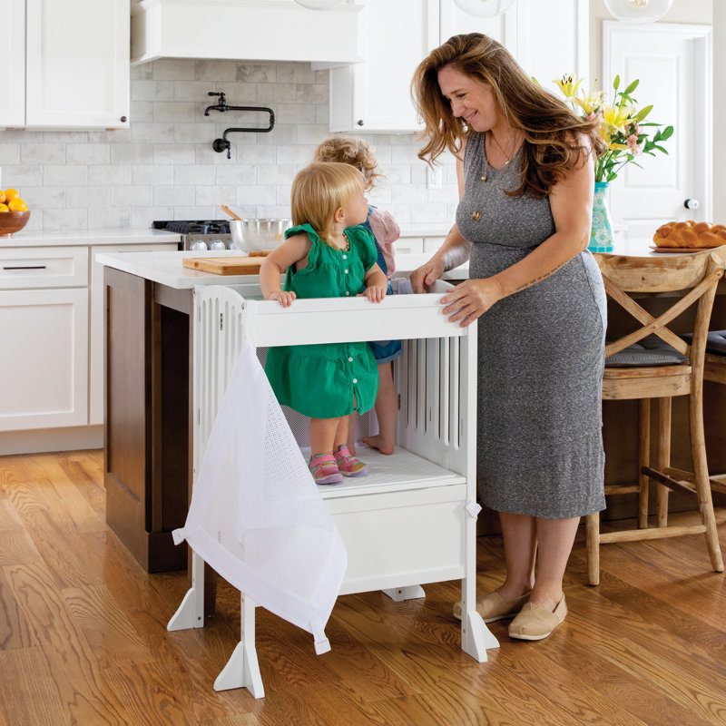 Contemporary Kitchen Helper Double Foldable Step Stool