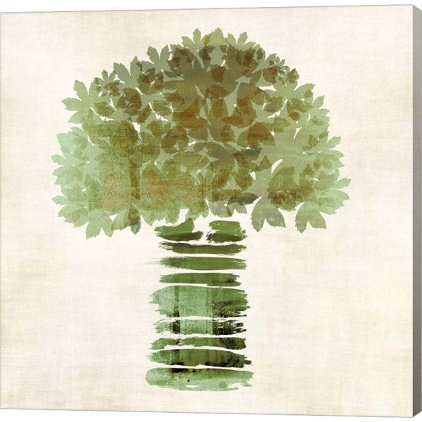 Winston Porter Broccoli On Canvas By Kristin Emery Painting 