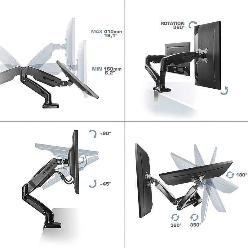 ONKRON Multi-Screen Desktop Mount