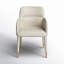 Katrina Upholstered Arm Chair in Beige