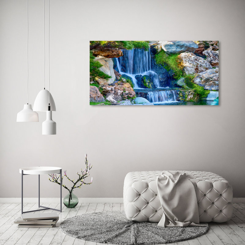 Waterfall - Wrapped Canvas Print