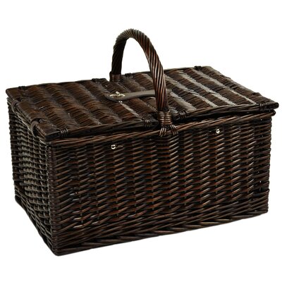 Surrey Picnic Basket with Blanket and Coffee Set -  Picnic at Ascot, 713BC-DO