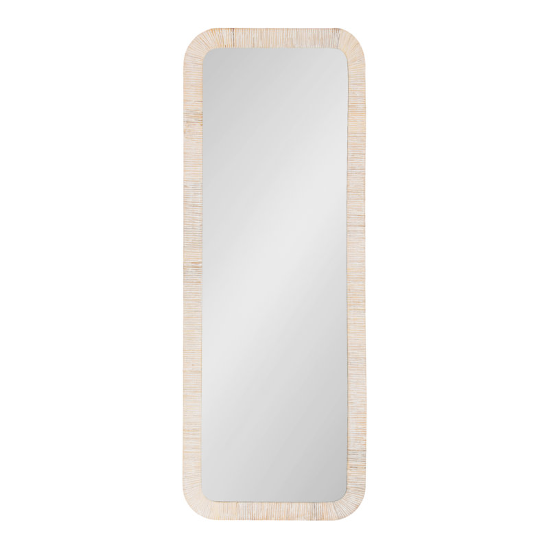 Radcliff Rounded Rectangle Rattan Wall Mirror