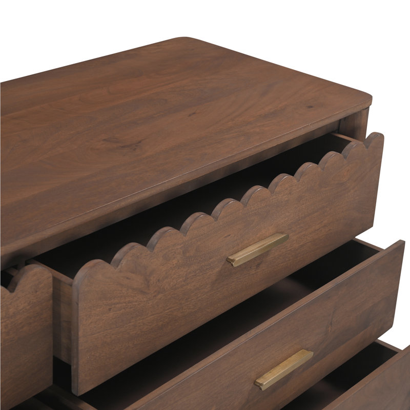 WILEY DRESSER VINTAGE BROWN, Brown