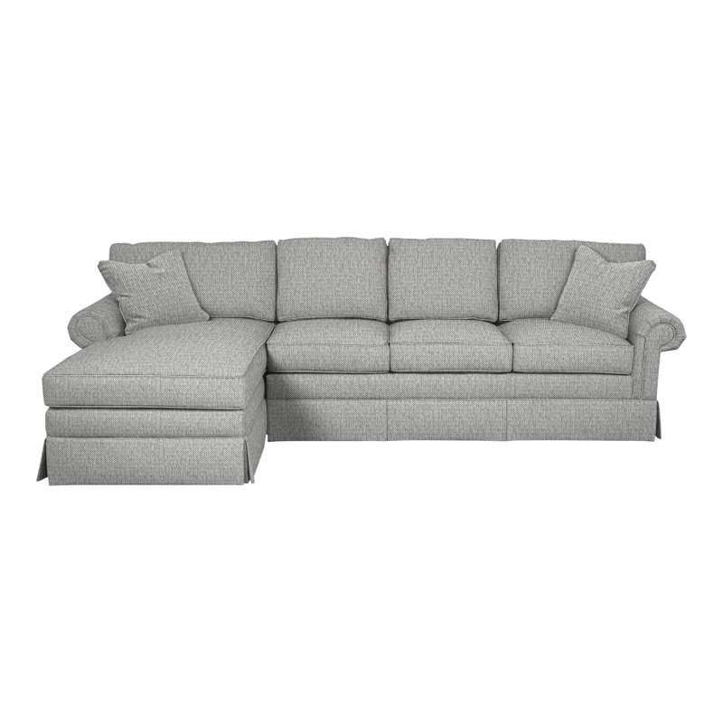 Main Street Chaise Sectional, Tarbee Dove