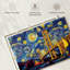 Impression sur toile Golden Gate Bridge Starry Night-47067393