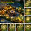 Solar Firework Lights with LED Beads Flexible Copper Wire and Waterproof Outdoor Garden Lighting
