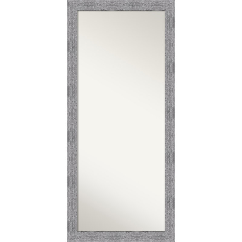 Shildon Flat Mirror, 65" x 29", Gray