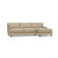 Mila 2-Piece Fabric Sectional-66707627-66707600-66707602