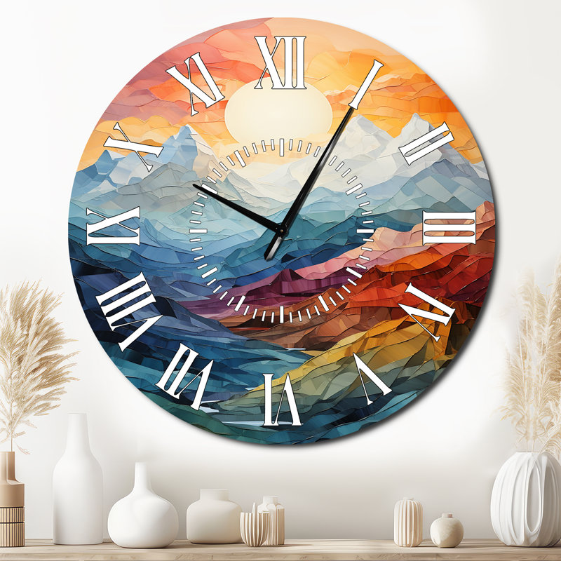 Horloge murale, Surdimensionné