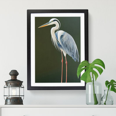 Heron Bird Traditional Vol.2 - Wall Art