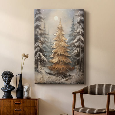Christmas Holiday Art DXXXIX -Custom Wrapped Gallery Cavas