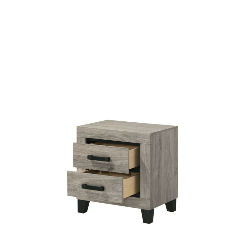 Mari 5Pcs Bedroom Set (Bed, Dresser, Chest, Nightstand, Mirror)