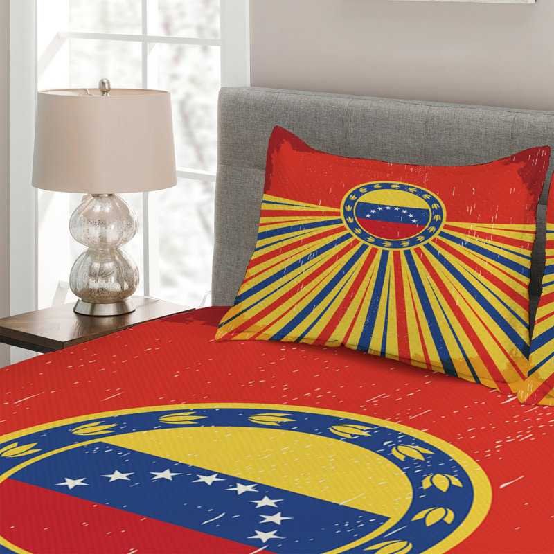 Eclectic Polyester Coverlet