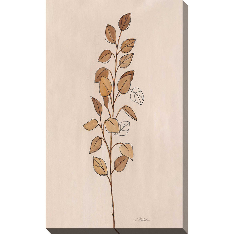 Farm Branch I - Peinture, L 18 po x H 30 po, Toile tendue