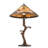 23" High Mission Vine Leaf Apple Tree Table Lamp