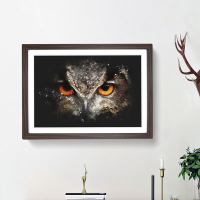 Great Horned Owl - Framed Print