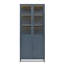 Vitrine de 76,75 po de hauteur avec portes en verre et lumières DEL-641823057