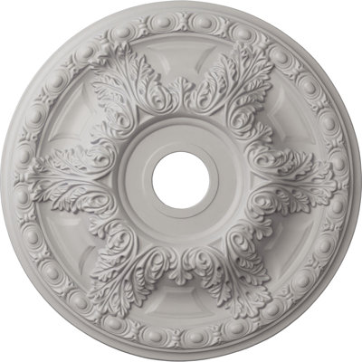 Endurathane Granada Ceiling Medallion, 23 3/8"OD x 3 5/8"ID x 2 1/2"P (Fits Canopies up to 7 1/8")