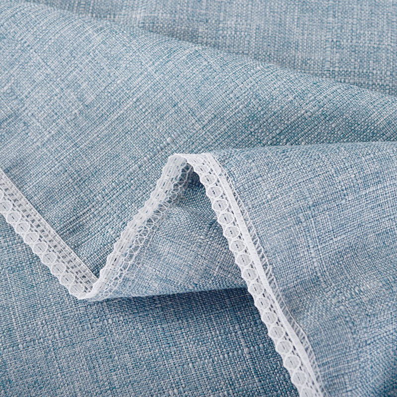 Housse pour fauteuil à coussins en T, bleu